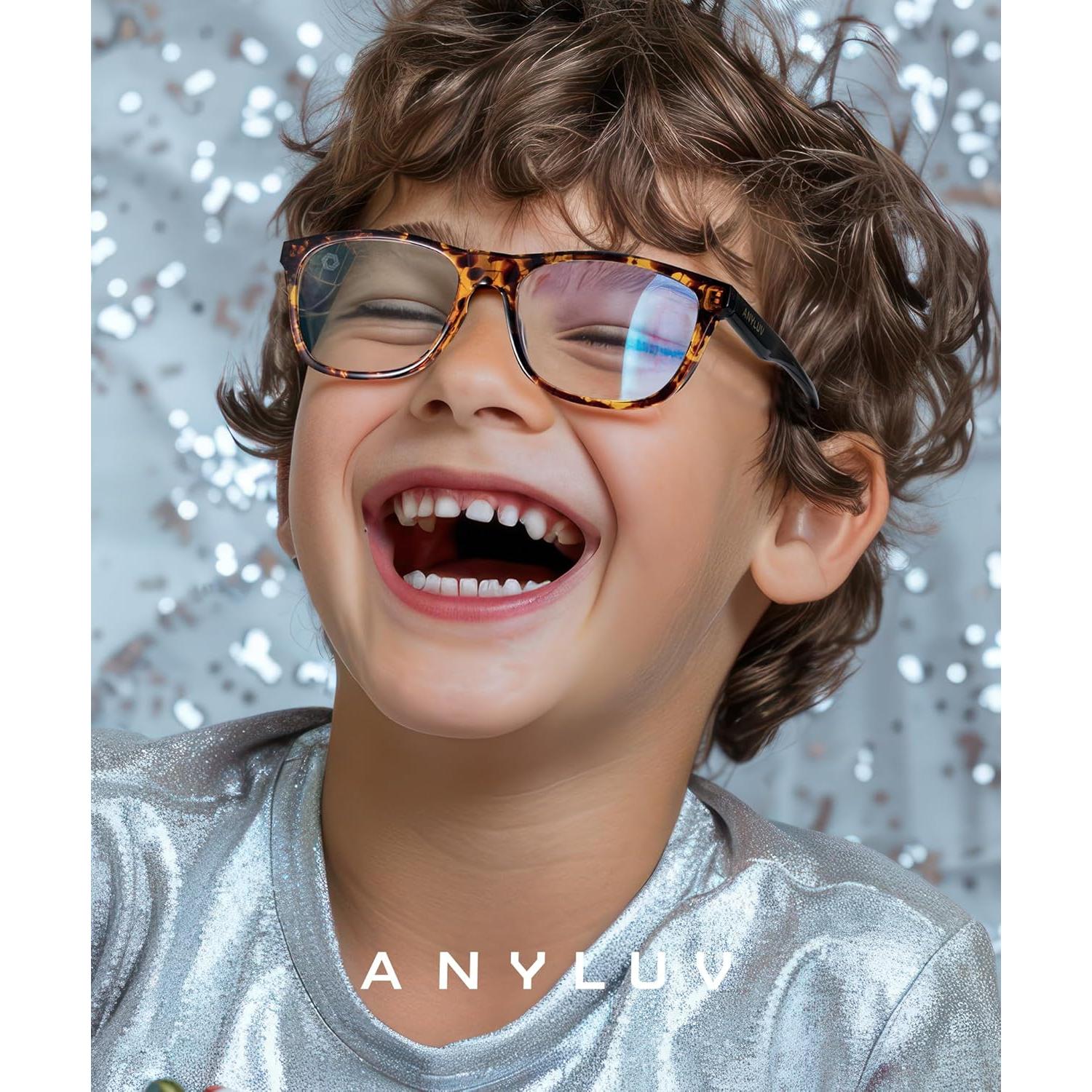 Gafas de Luz Azul ANYLUV para Niños - Protección Ocular Juvenil