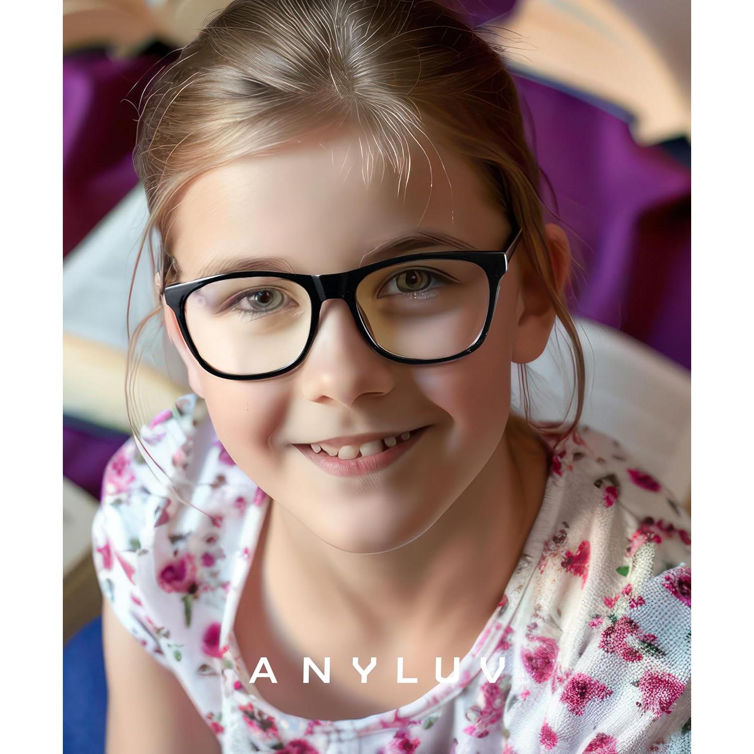 Gafas de Luz Azul ANYLUV para Niños - Protección Ocular Juvenil