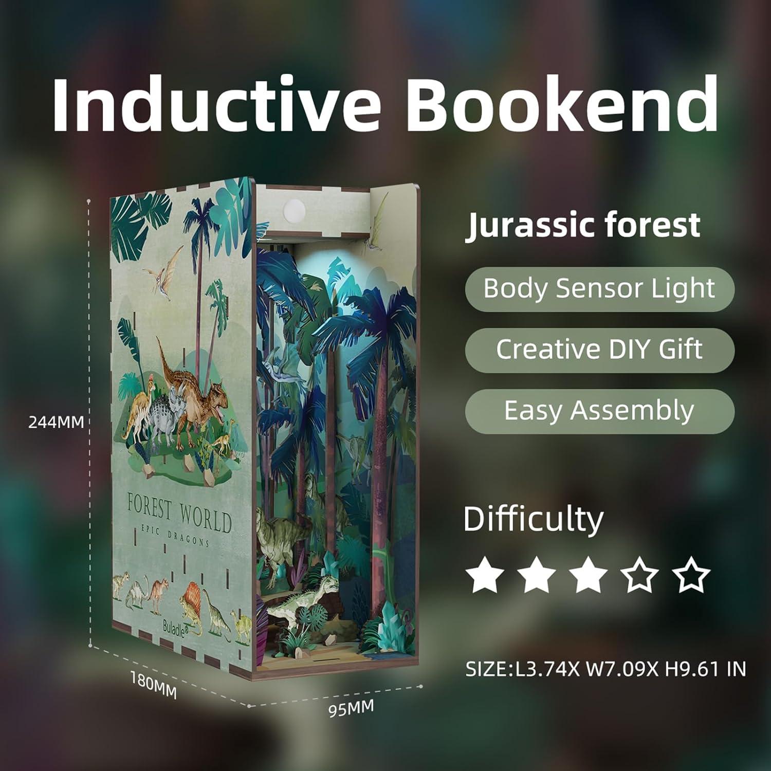 Rompecabezas 3D Buladle Casa de Muñecas Miniatura DIY