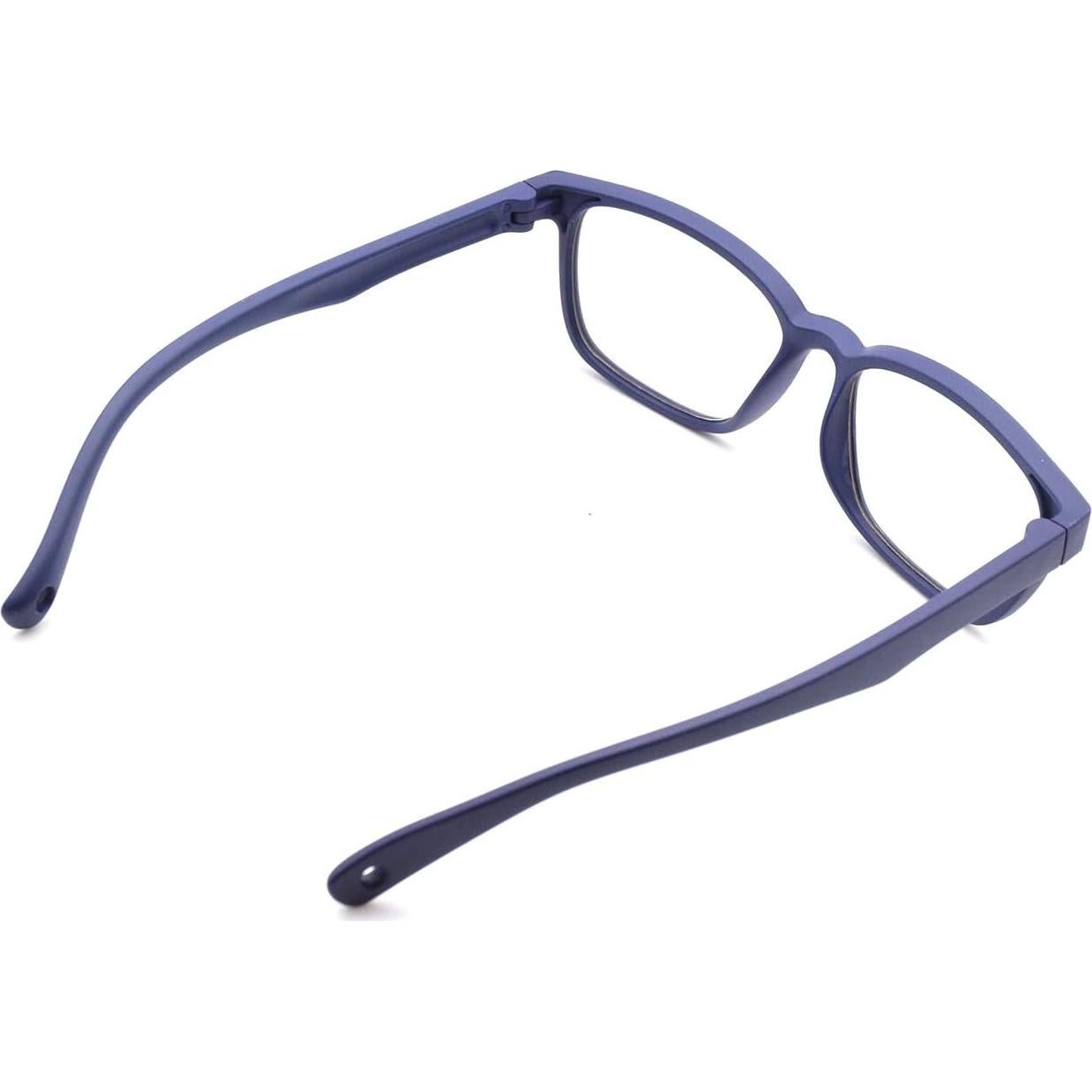 Gafas Flexibles Niños Bloqueo Luz Azul 3-12 Años Azul Marino