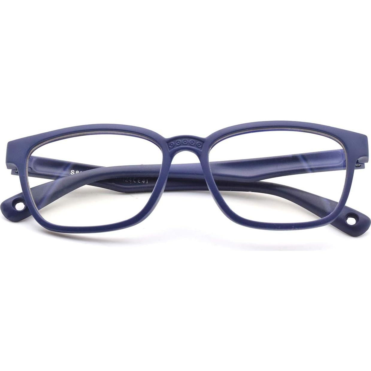 Gafas Flexibles Niños Bloqueo Luz Azul 3-12 Años Azul Marino