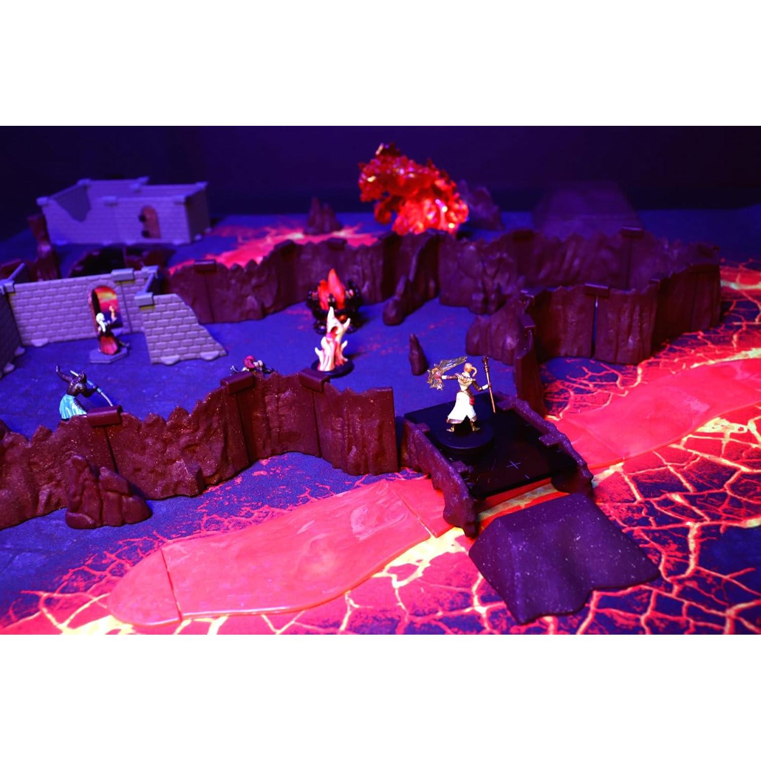 Kit Ríos de Lava DCD 40 Piezas 2,44 m para RPG