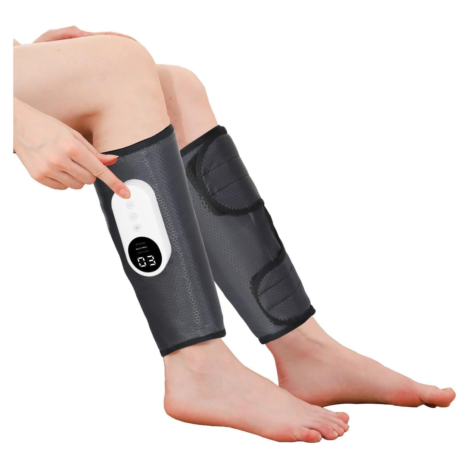 Masajeador de Piernas LINGTENG SM-512F con Calor y 3 Modos