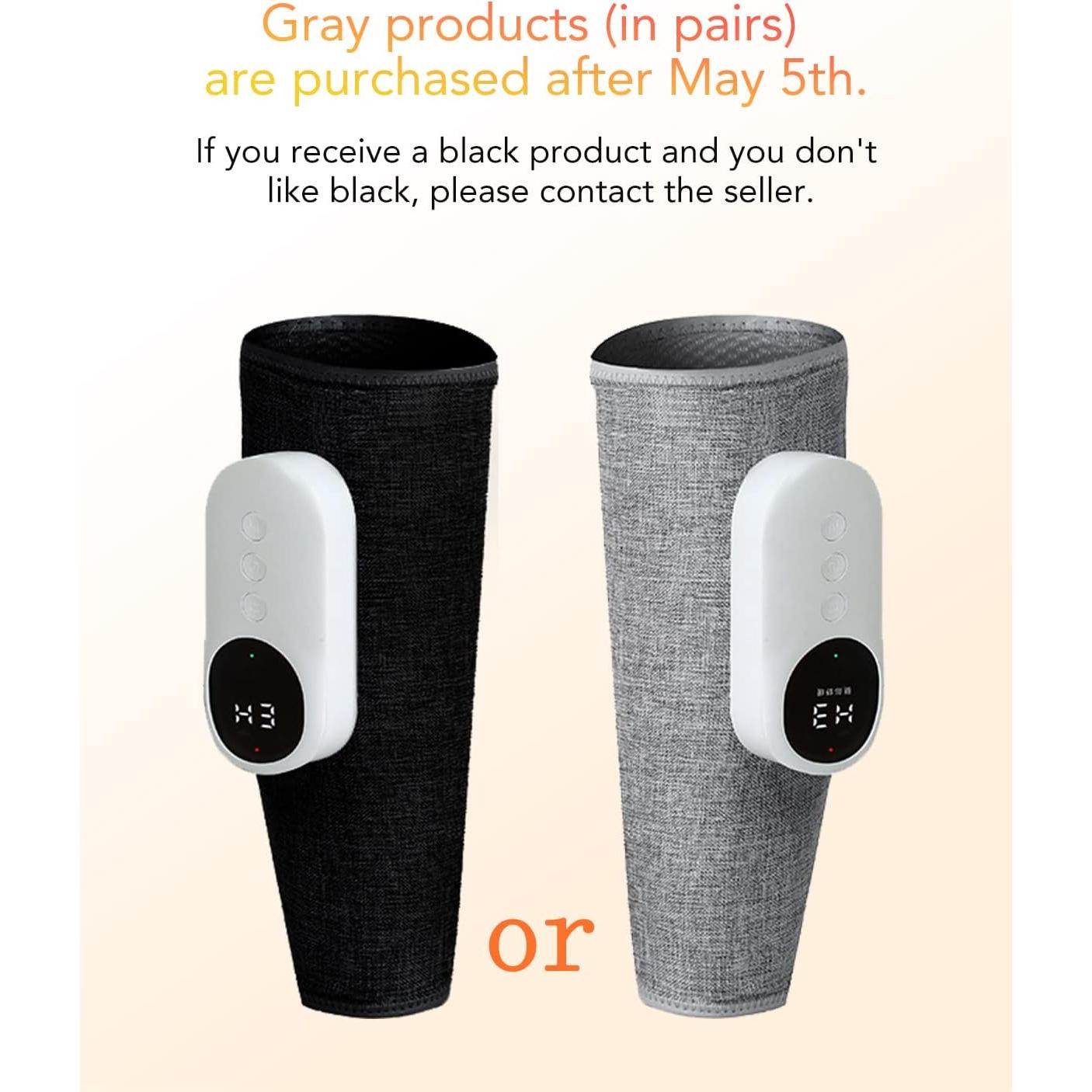 Masajeador de Piernas LINGTENG SM-512F con Calor y 3 Modos