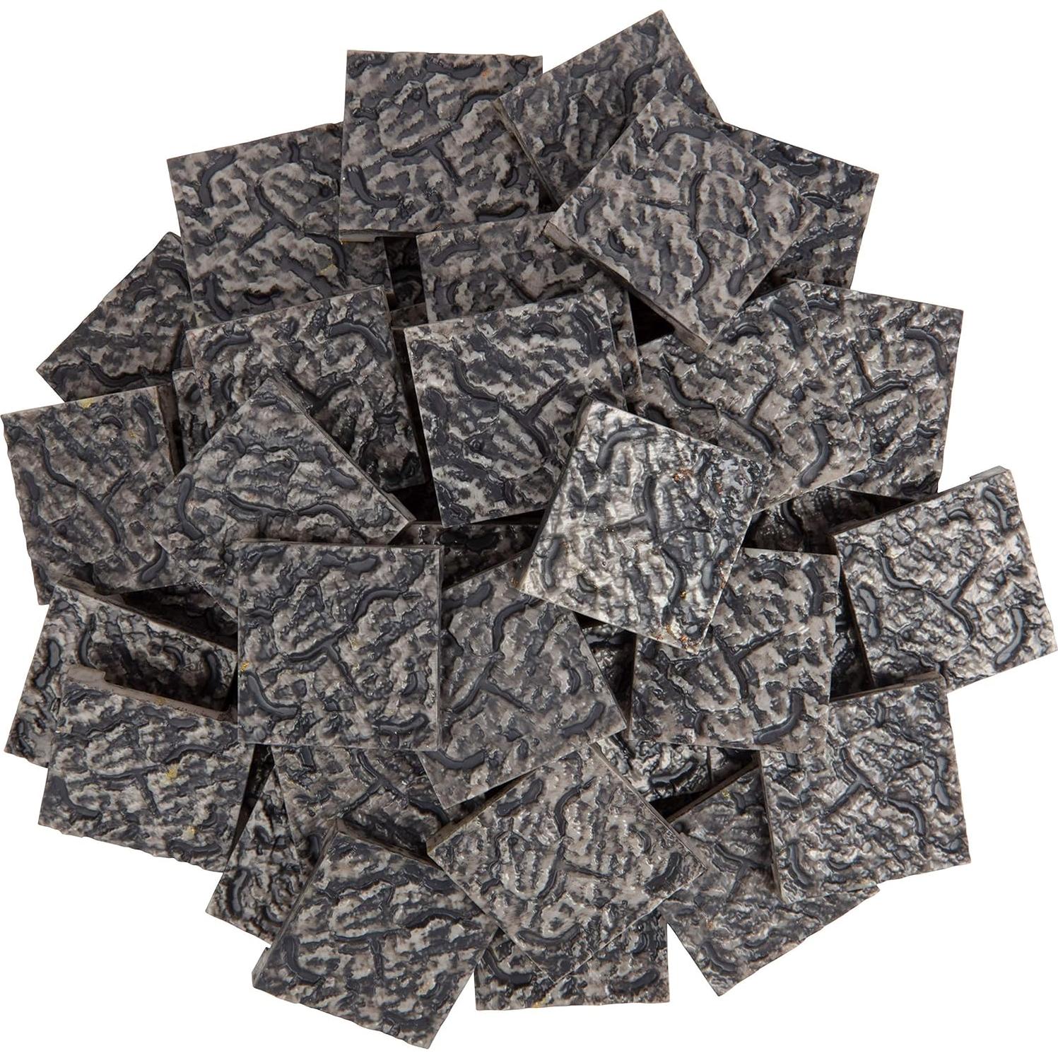 Baldosas de Roca Pintadas - Monster Protectors - 50 Piezas