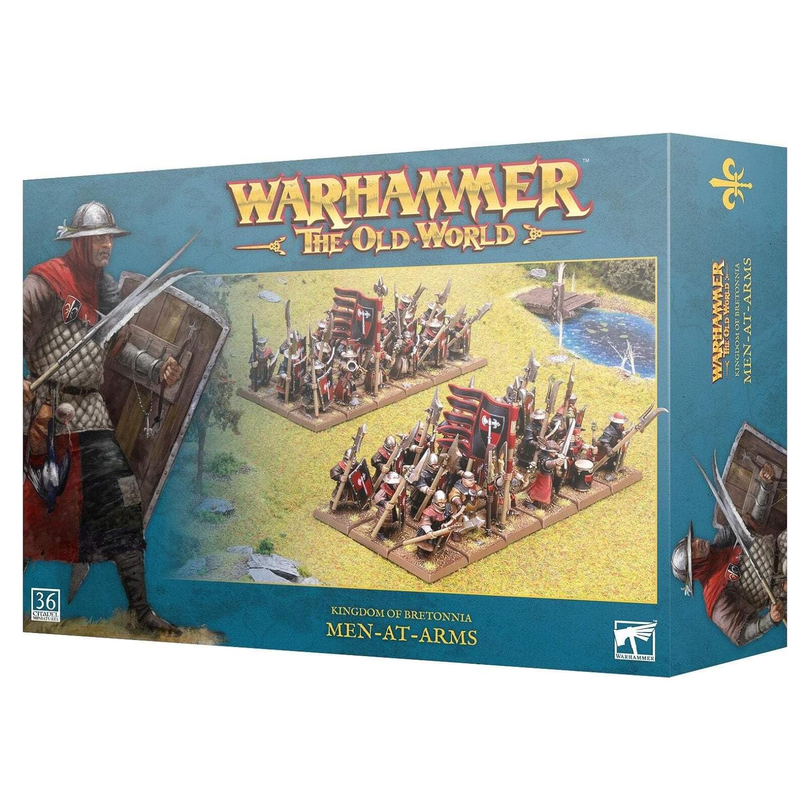 Warhammer Bretonnia Hombres de Armas 36 modelos 0,45 kg