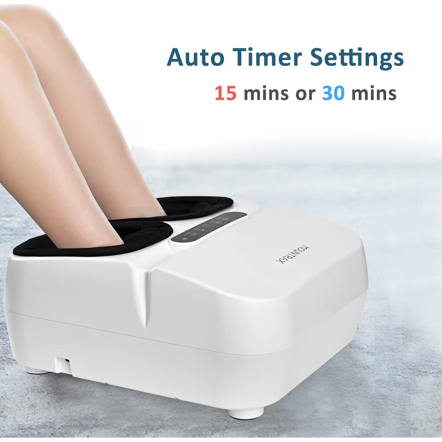 Masajeador de Pies Mountrax FM-003 con Calor y Control Remoto