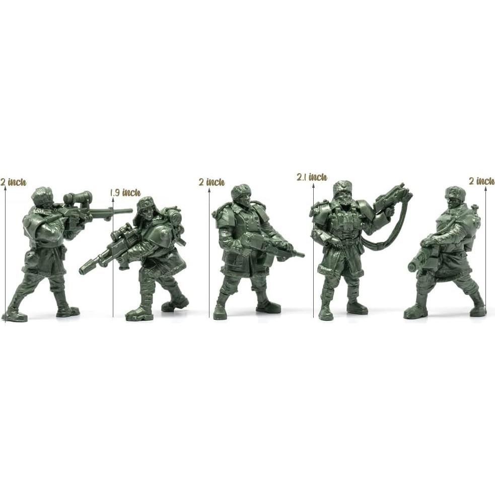 Conjunto de Figuras de Acción Tehnolog - Guardias Polares 5 cm