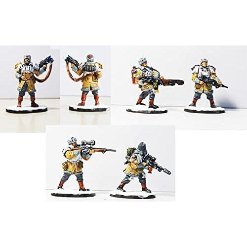 Conjunto de Figuras de Acción Tehnolog - Guardias Polares 5 cm