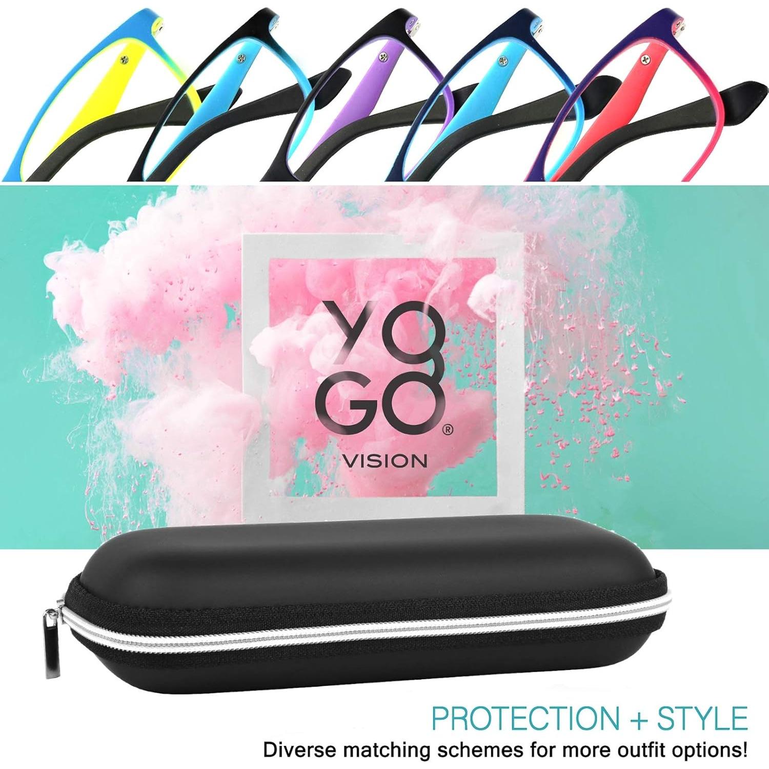 Gafas bloqueadoras de luz azul Yogo Vision Kids - Montura cuadrada