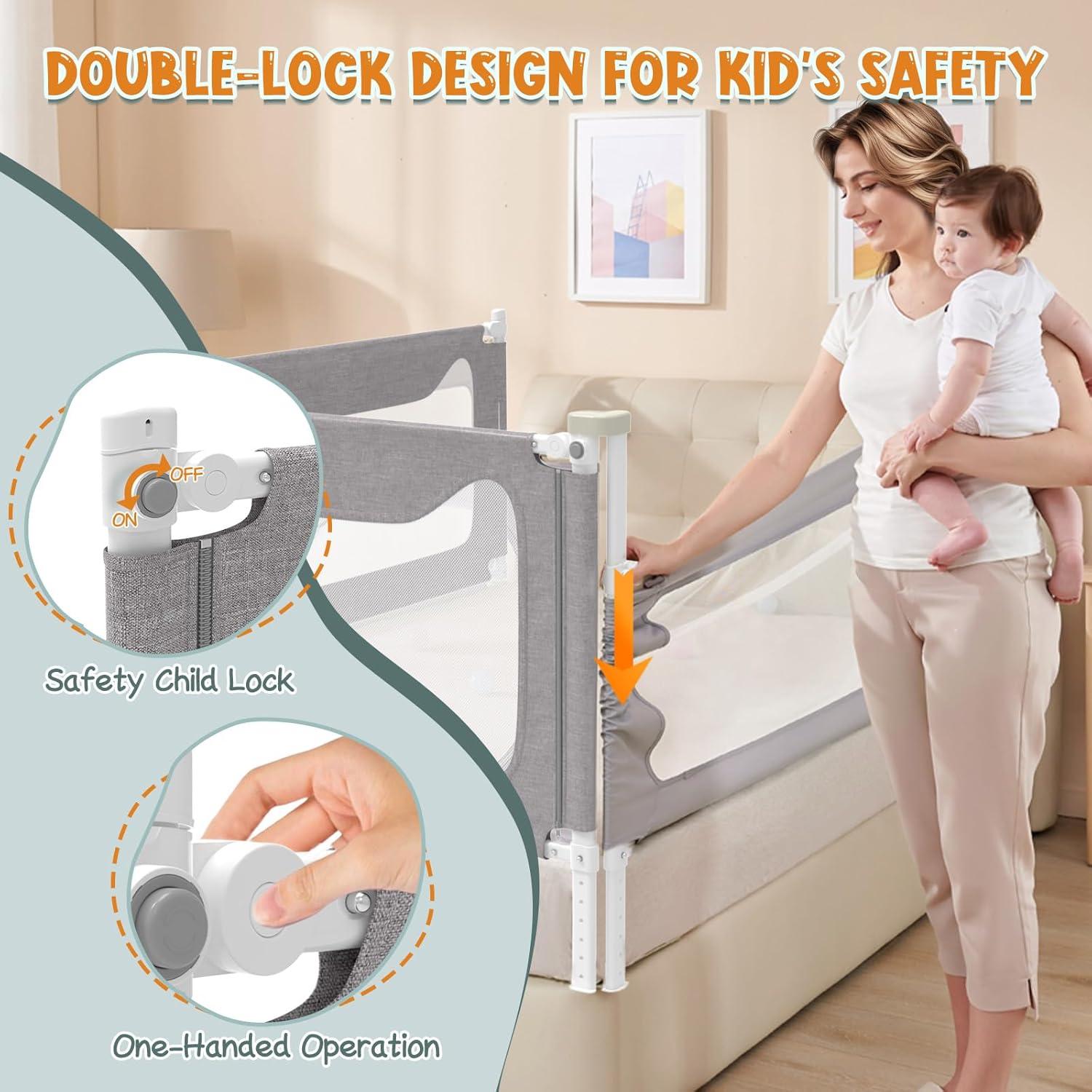 Barandilla de Cama G TALECO GEAR para Niños 1.99m