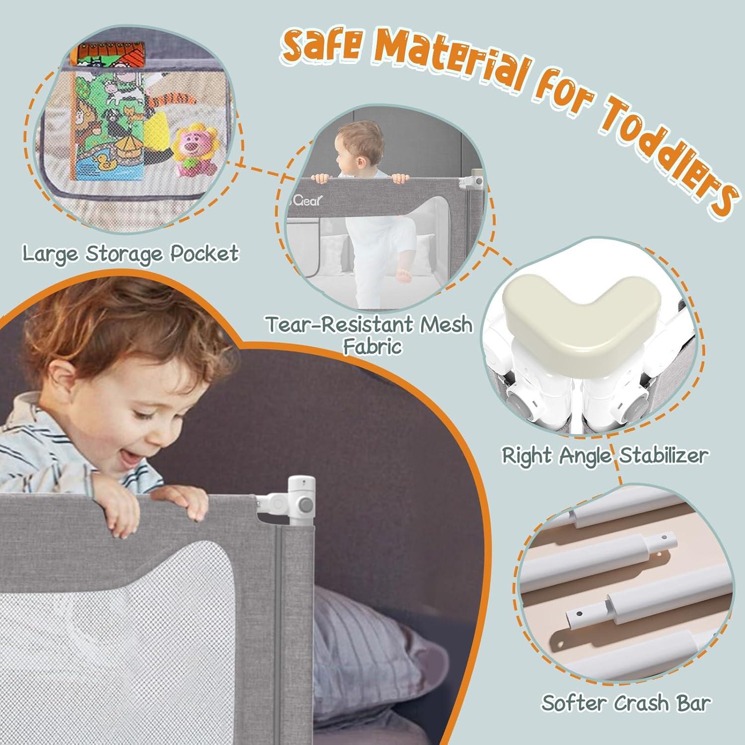 Barandilla de Cama G TALECO GEAR para Niños 1.99m