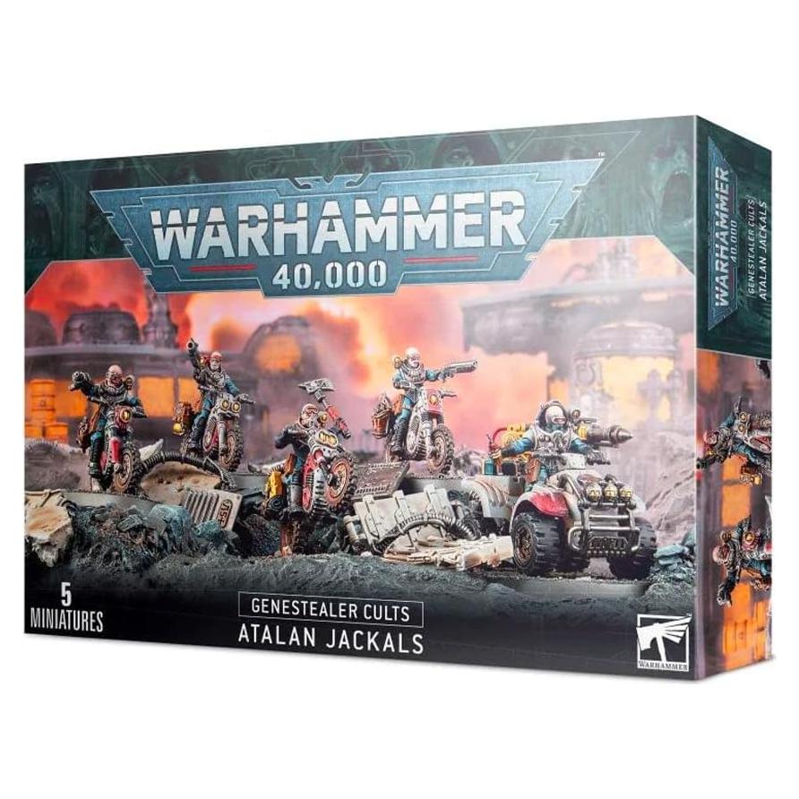 Warhammer 40,000 Atalan Jackals Games Workshop 5 modelos