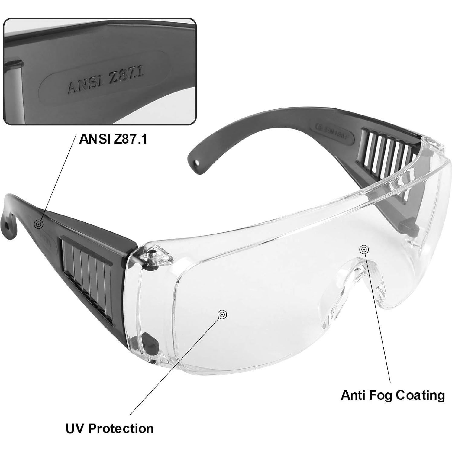 Gafas de Tiro LaneTop OTG Antivaho sobre Gafas Graduadas