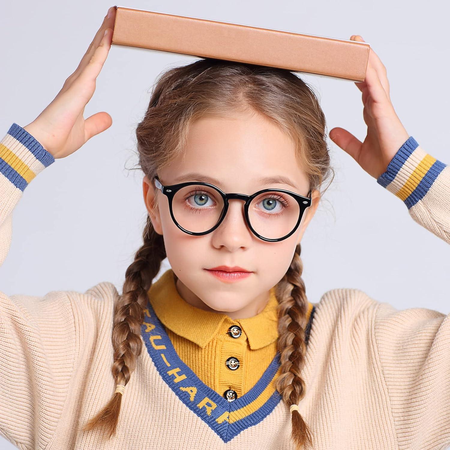 Gafas bloqueadoras de luz azul para niños SANHOOPOLO - 3 paquetes