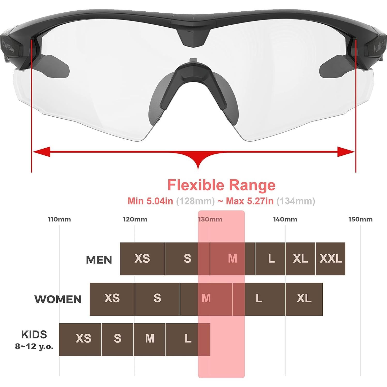 Gafas de Tiro Tácticas HTS HUNTERSKY ANSI Z87+ UV400