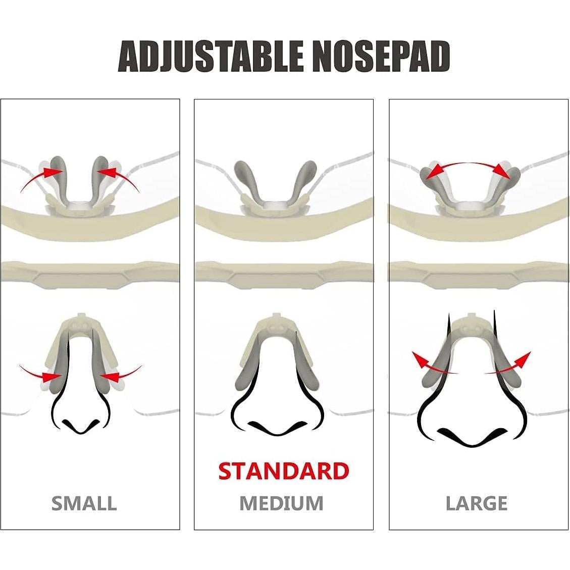 Gafas de Tiro Tácticas HTS HUNTERSKY ANSI Z87+ UV400