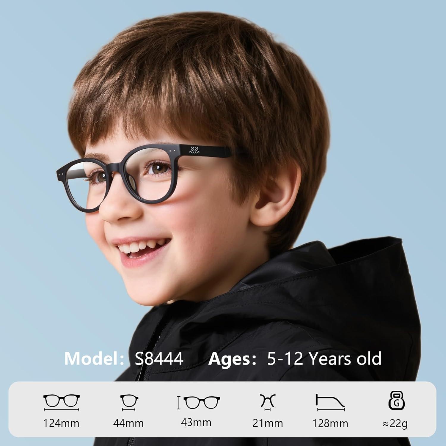 Gafas bloqueadoras de luz azul Eyebuddy para niños 5-12 años