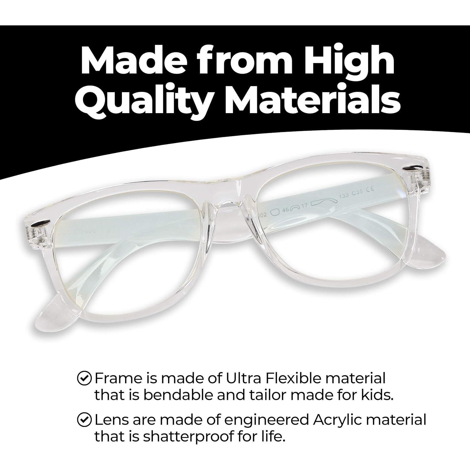 Gafas de Luz Azul para Niños GALVANOX KG802CL 3-12 Años