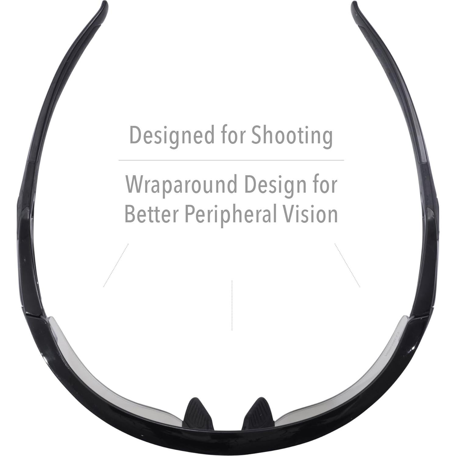 Gafas de Tiro Howard Leight Uvex Acadia R-02216 Antirayaduras