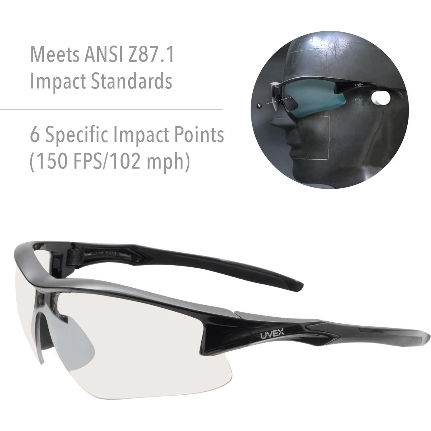 Gafas de Tiro Howard Leight Uvex Acadia R-02216 Antirayaduras