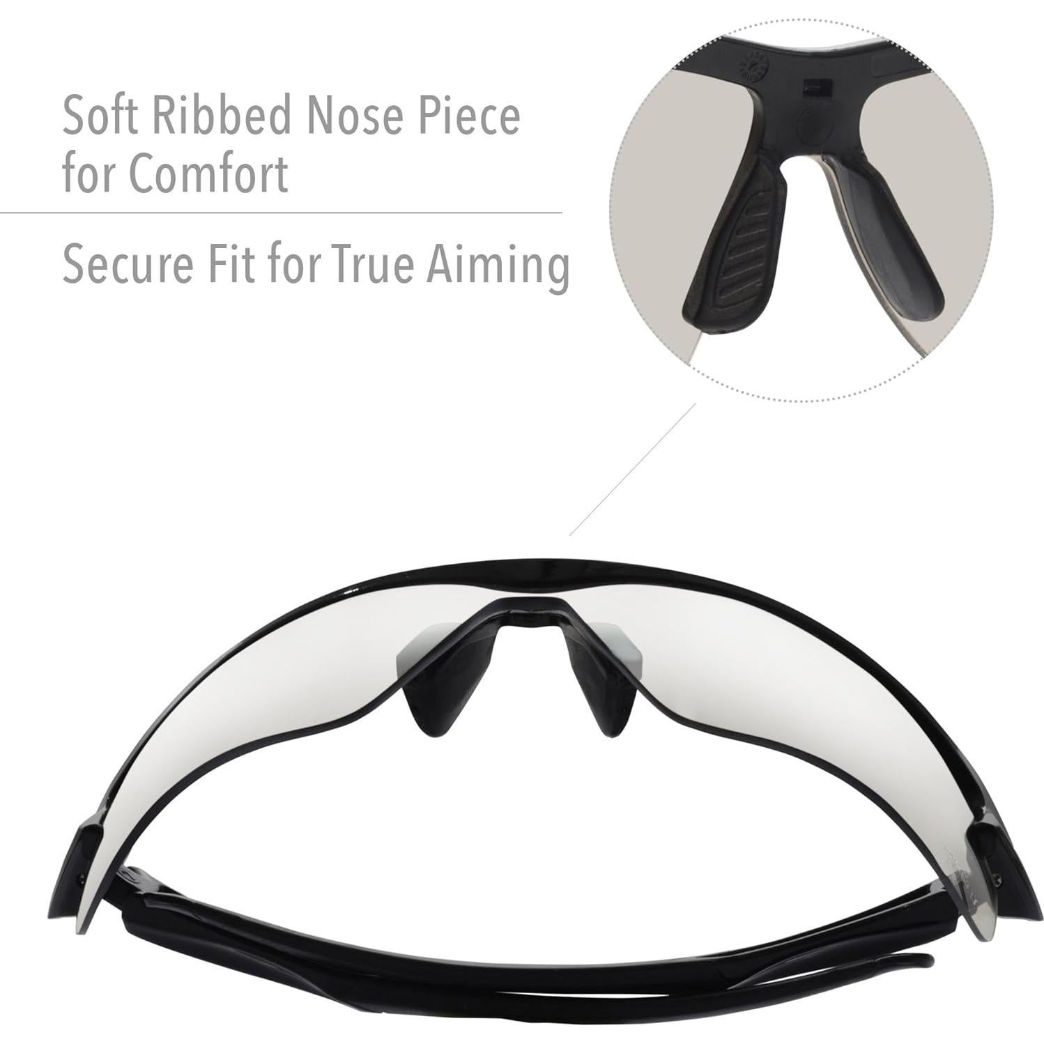 Gafas de Tiro Howard Leight Uvex Acadia R-02216 Antirayaduras