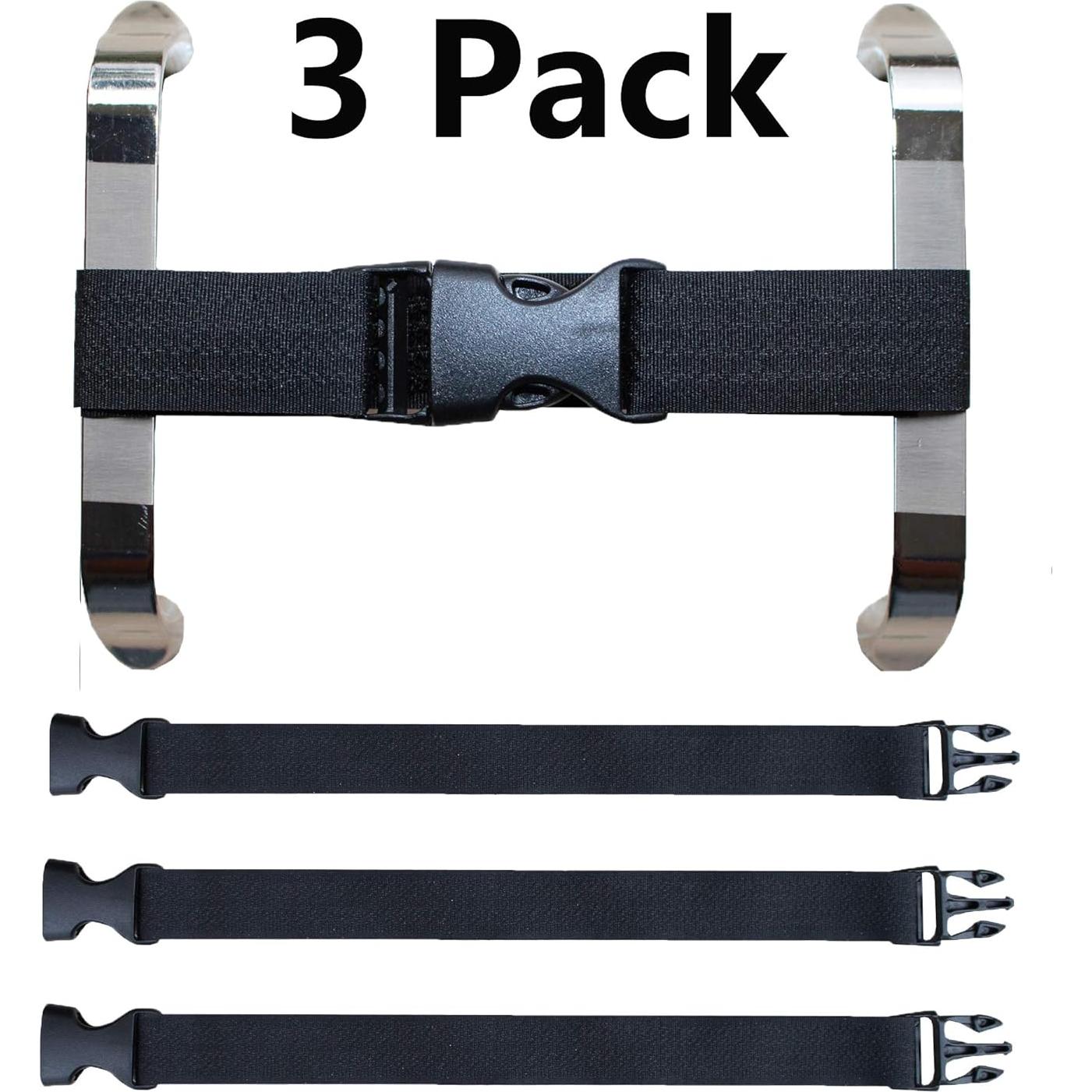 Cerradura de Seguridad para Bebés EQS-4W - Paquete de 3 Negro