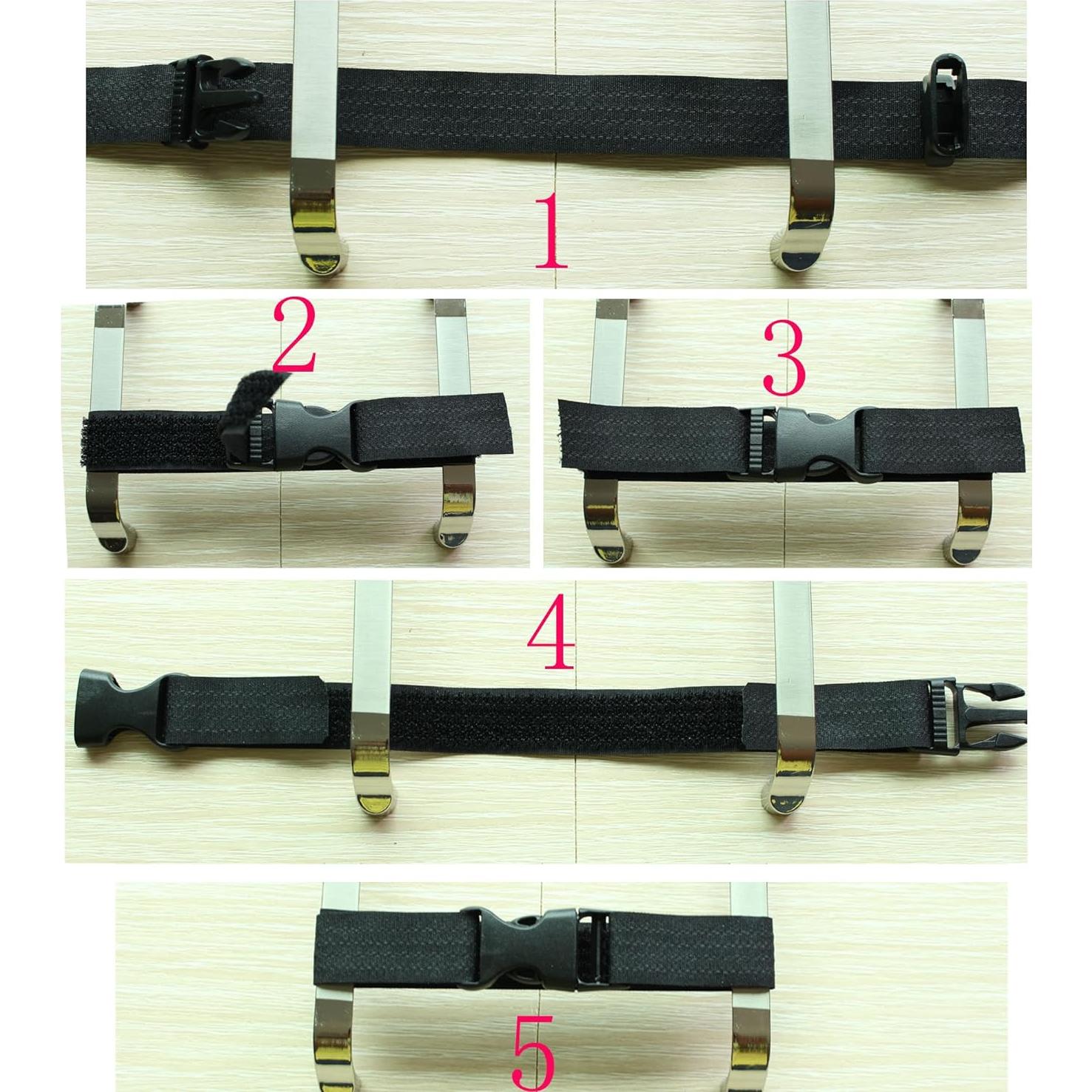 Cerradura de Seguridad para Bebés EQS-4W - Paquete de 3 Negro