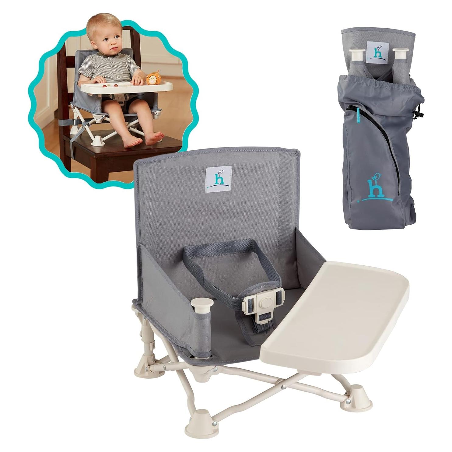 Asiento Elevador Hiccapop OmniBoost Plegable para Bebé