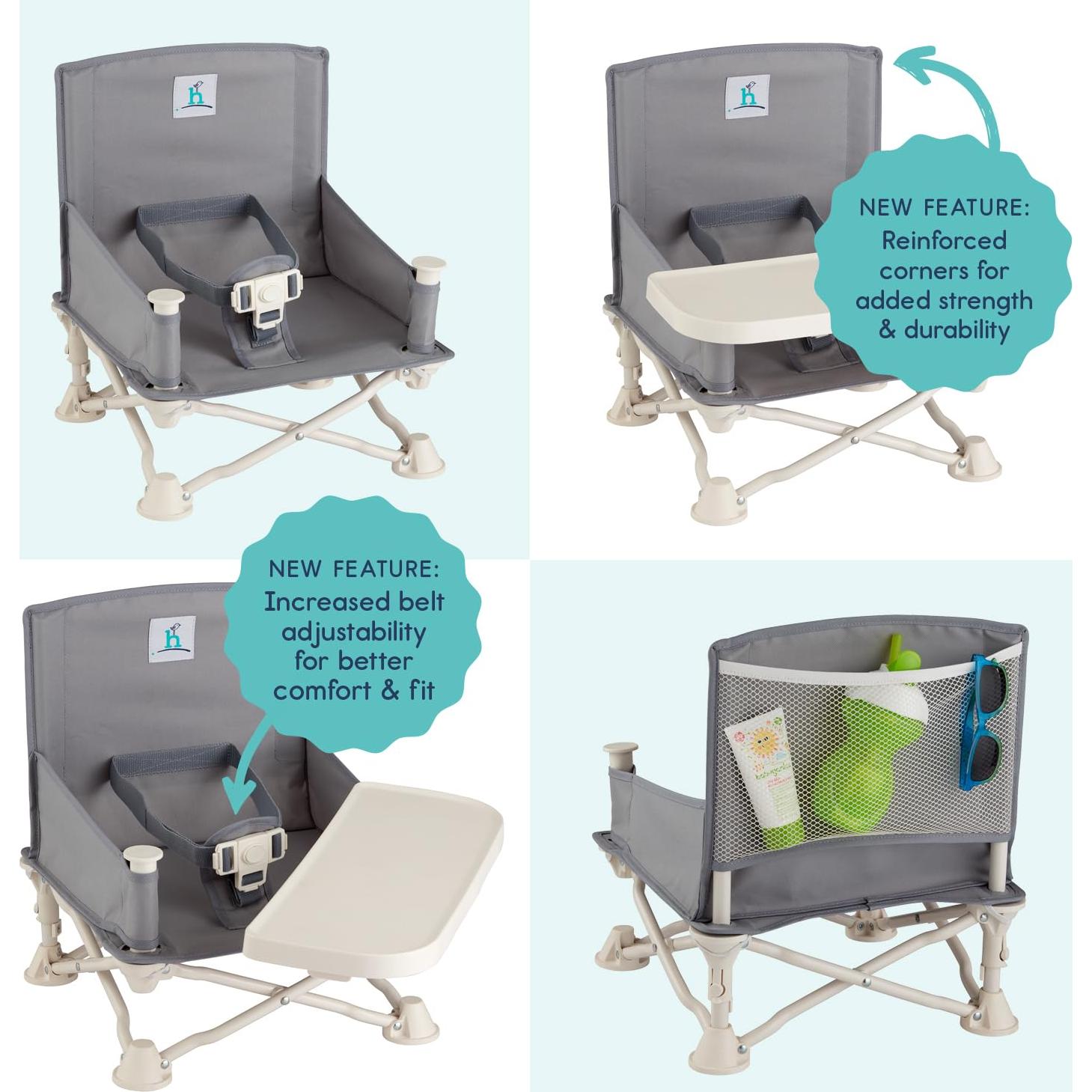 Asiento Elevador Hiccapop OmniBoost Plegable para Bebé