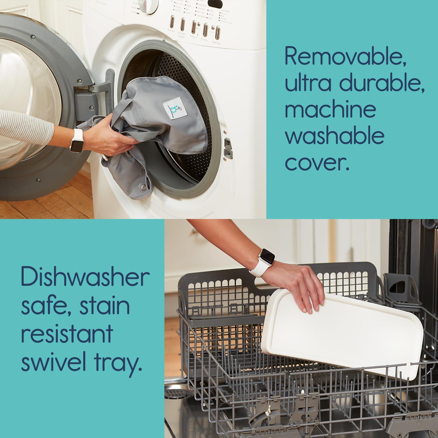 Asiento Elevador Hiccapop OmniBoost Plegable para Bebé