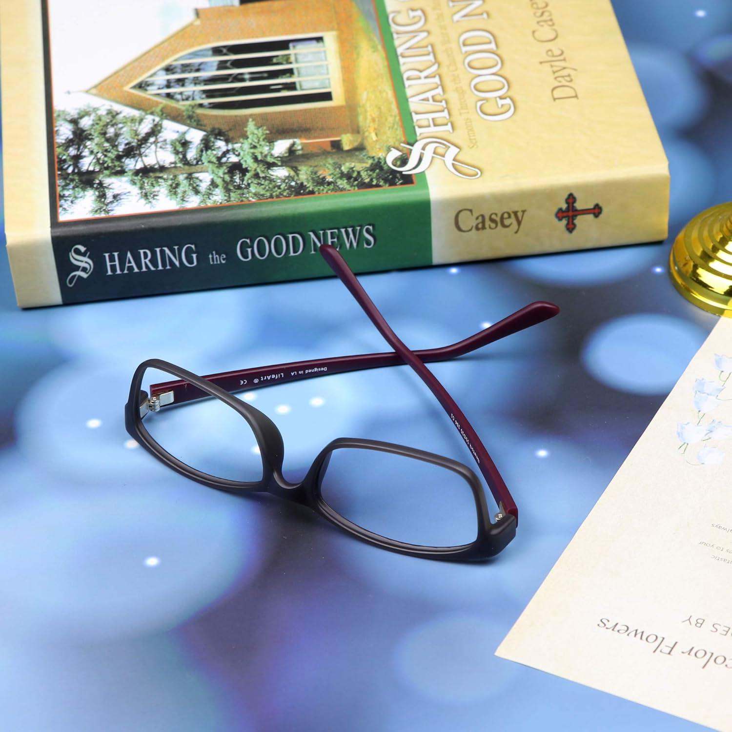 Gafas bloqueadoras de luz azul LifeArt, anti-fatiga ocular 1.5x