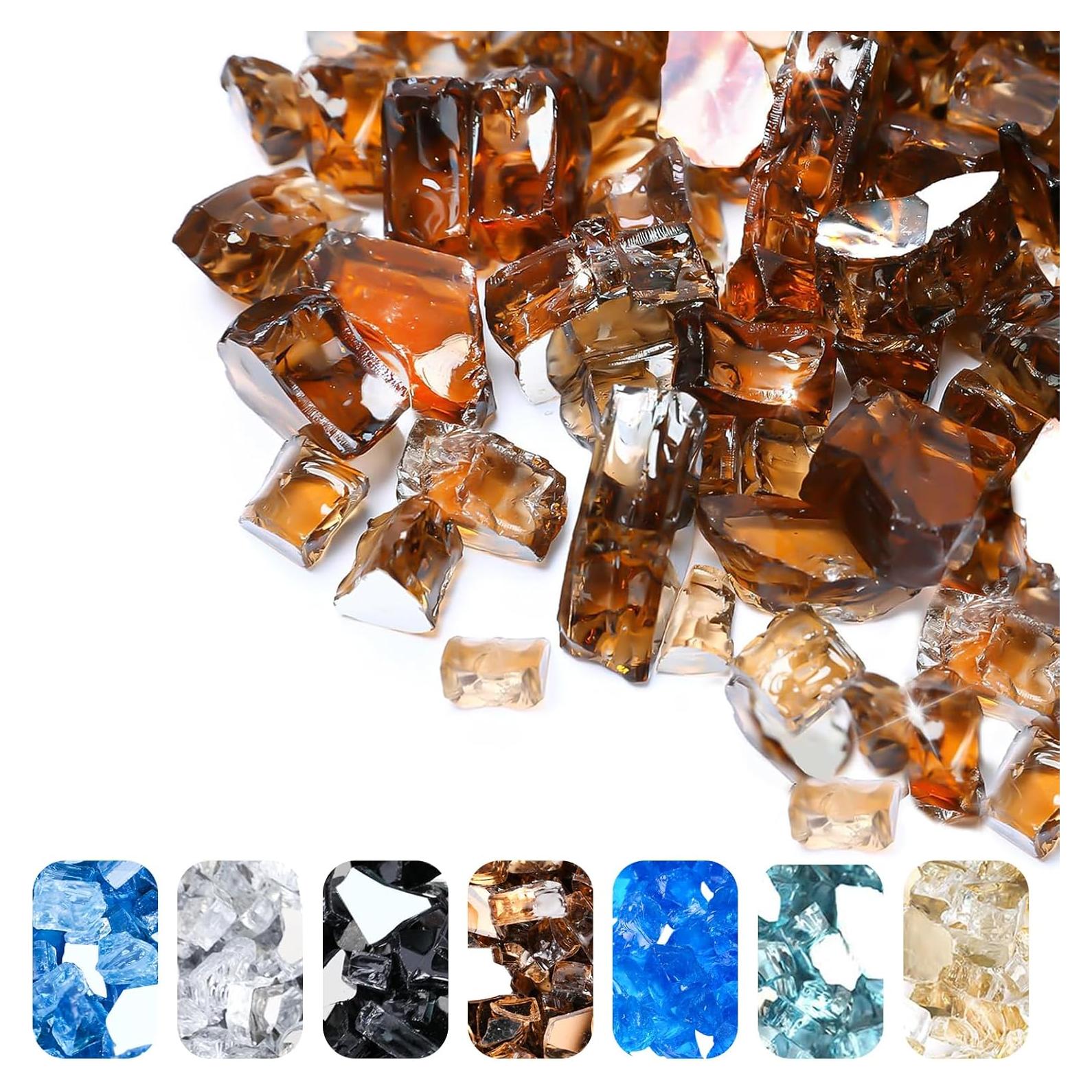 Cristales de Fuego Hisencn 9,07 kg Cobre 1/2" para Fogatas