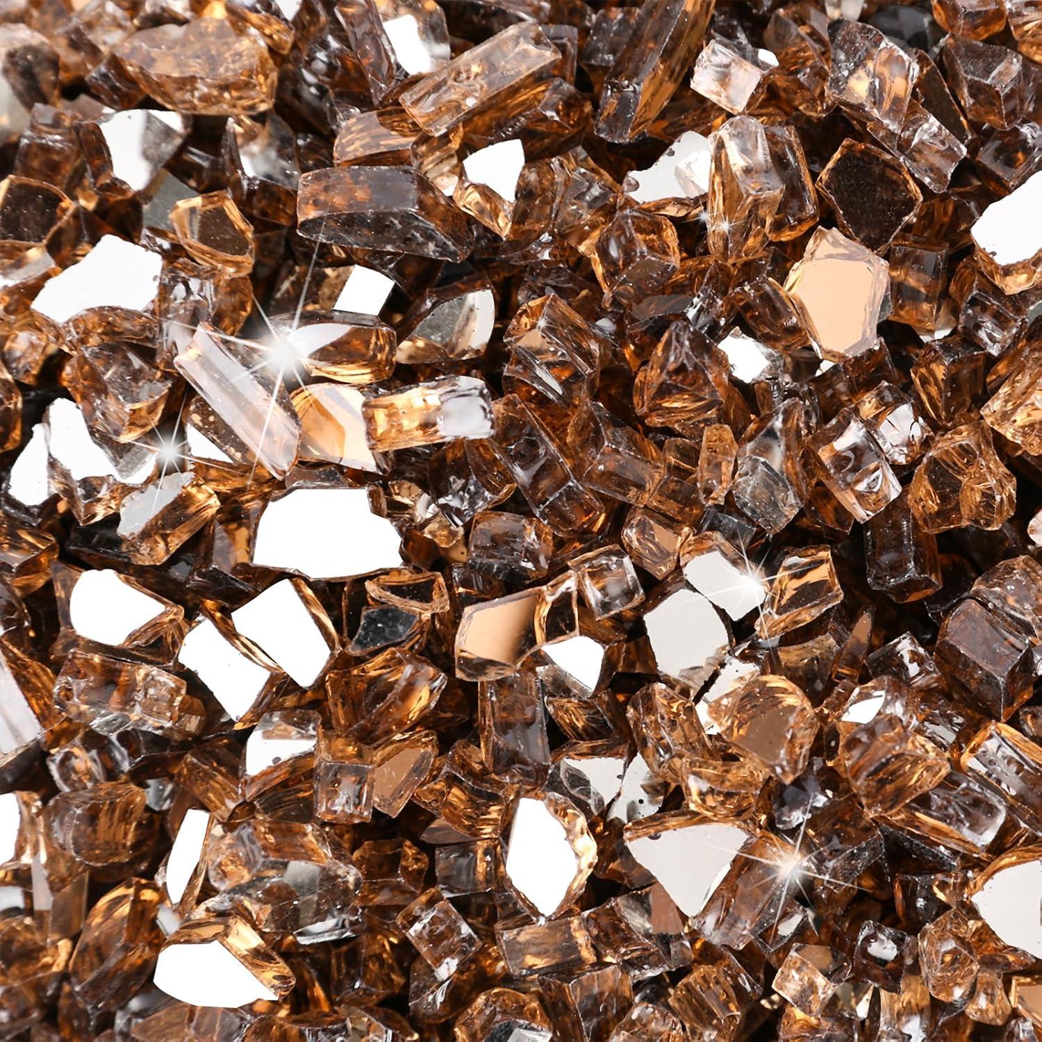 Cristales de Fuego Hisencn 9,07 kg Cobre 1/2" para Fogatas