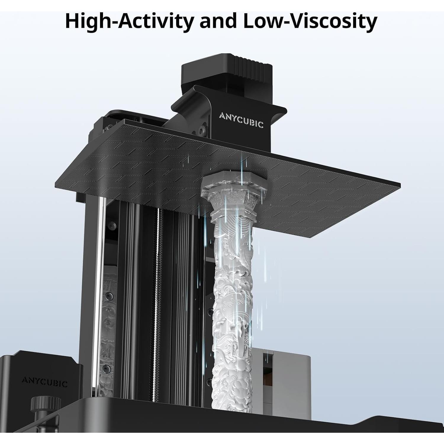 Resina 3D Alta Velocidad ANYCUBIC 2.0 1kg Blanca