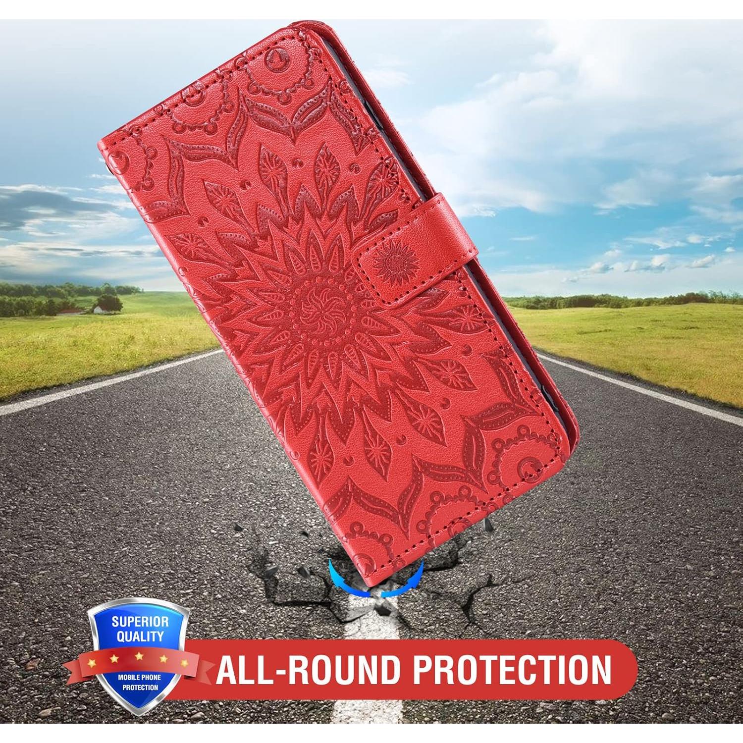 Funda Xiaomi Redmi 9 con soporte y protector de vidrio