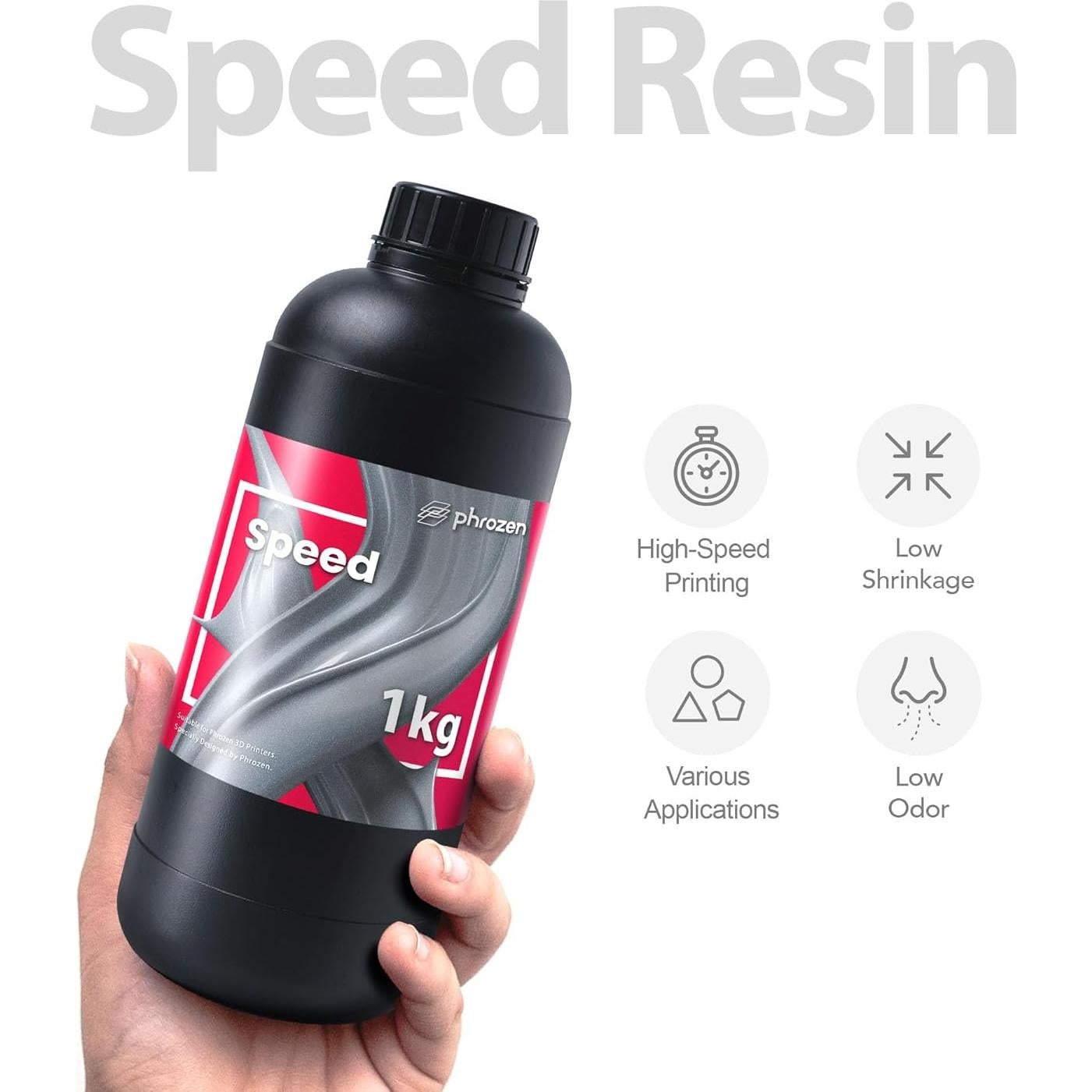 Resina de Impresión 3D Phrozen Speed 1 kg UV 405nm