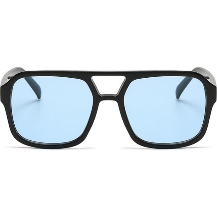 Gafas de sol retro IKUVNA cuadradas unisex UV400