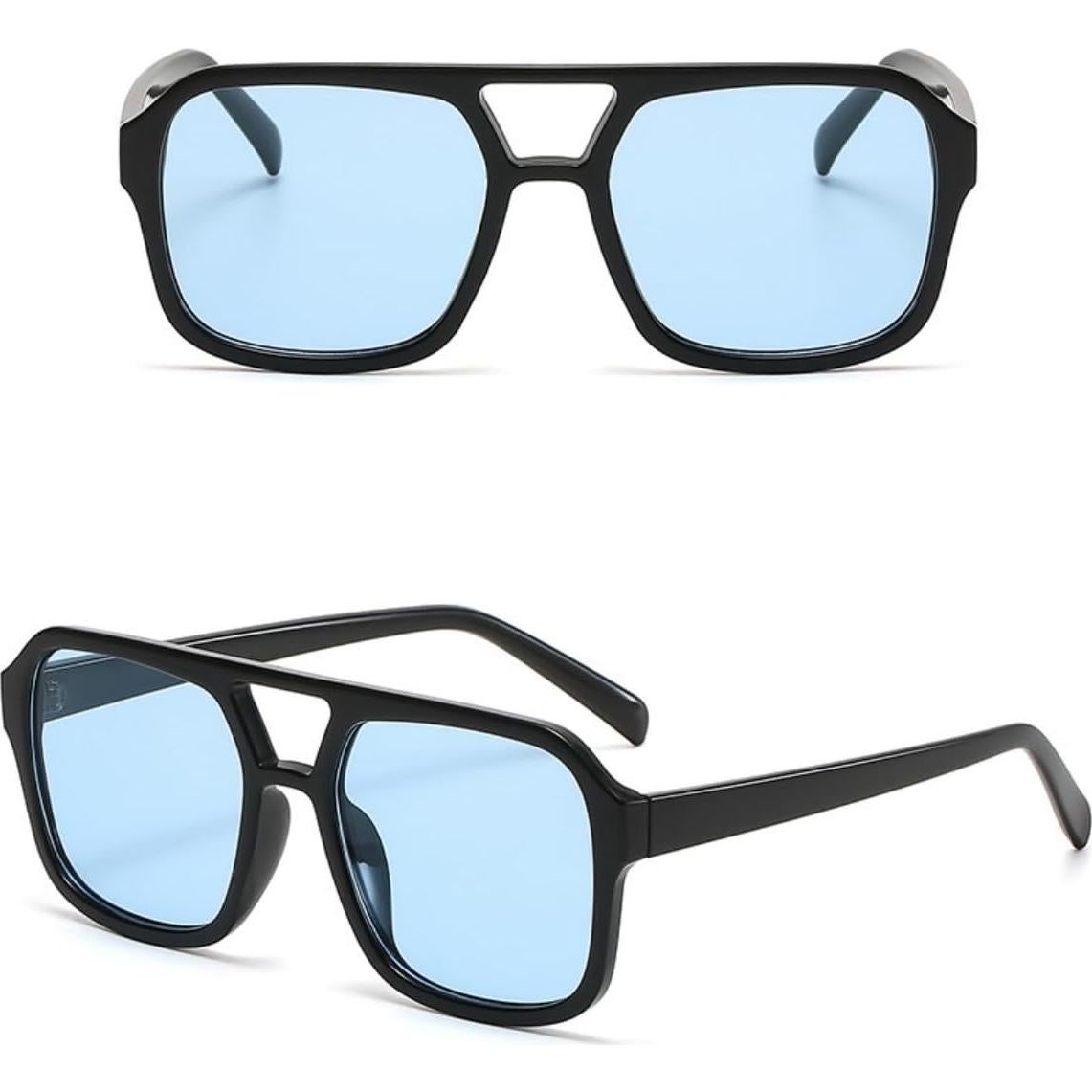 Gafas de sol retro IKUVNA cuadradas unisex UV400