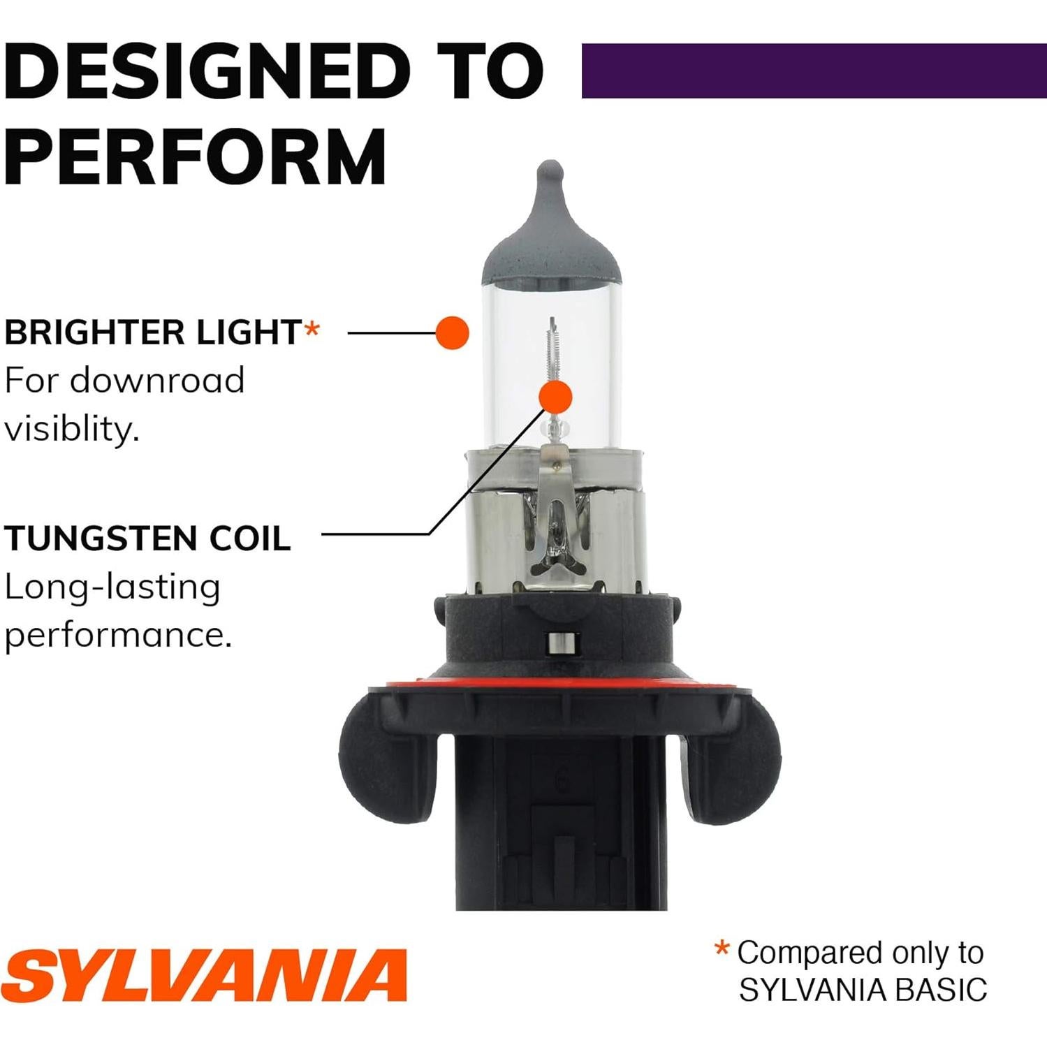 Bombilla Halógena SYLVANIA H13 XtraVision 2 Piezas 12V