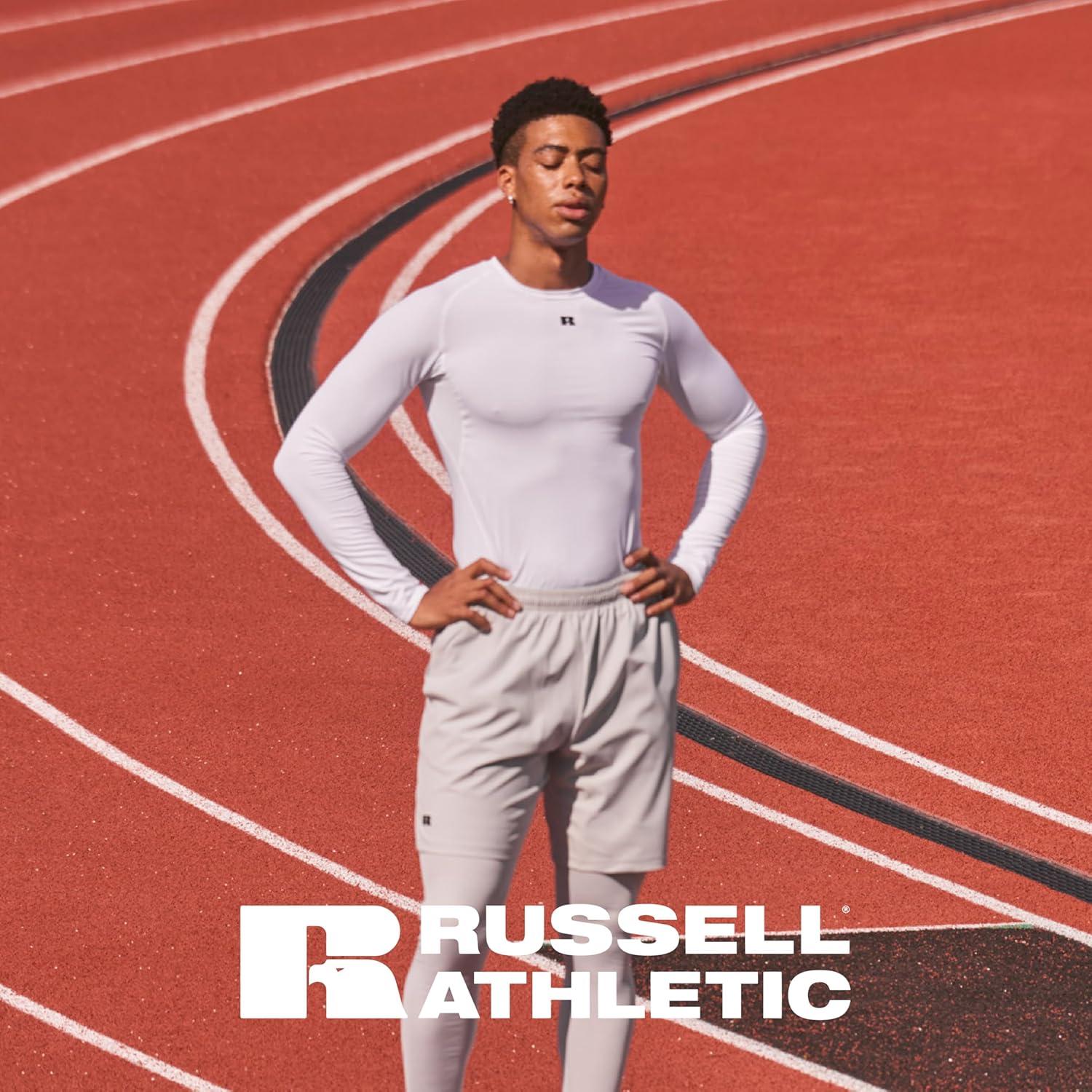 Camiseta de Compresión Russell Athletic Manga Larga Hombre