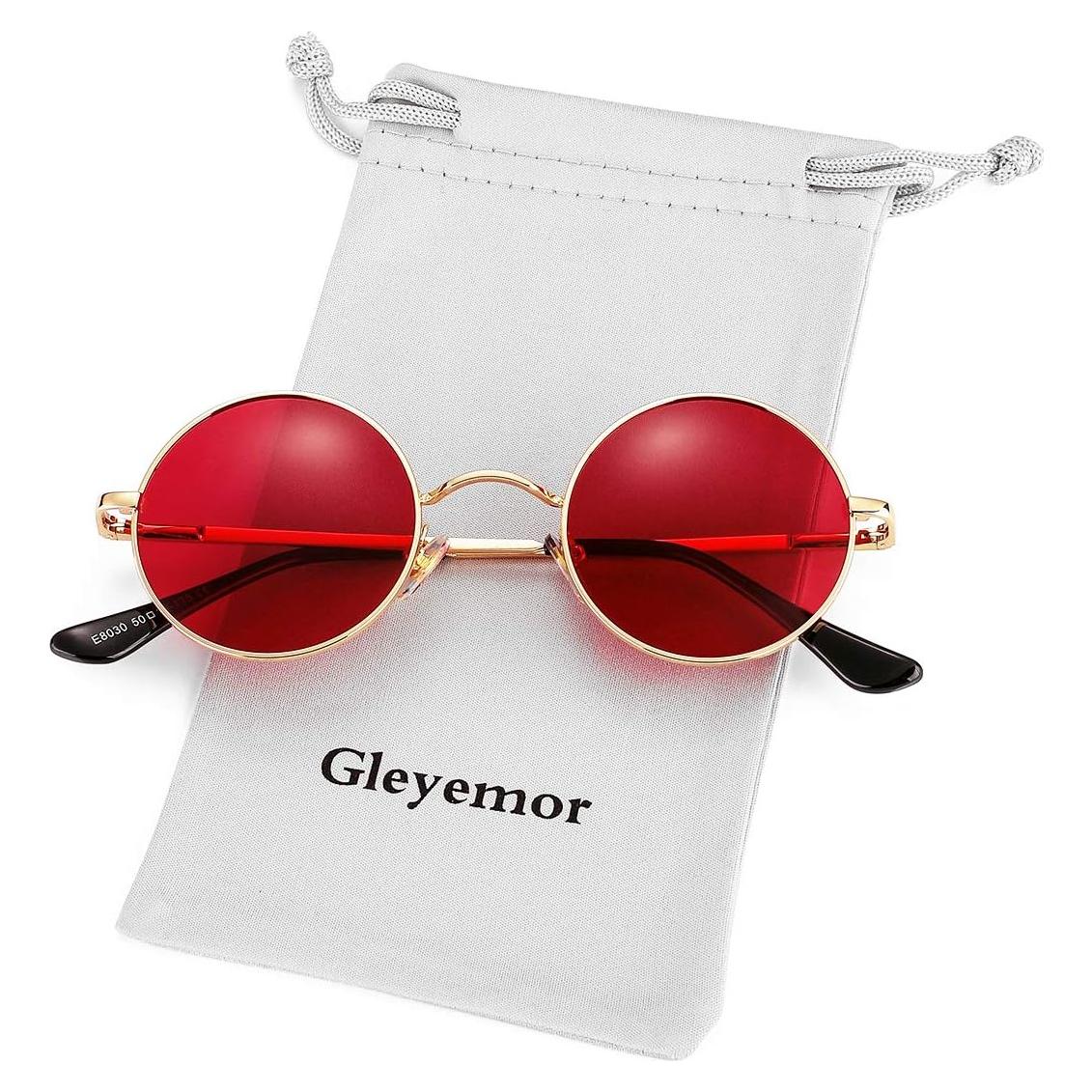 Gafas de Sol Polarizadas Gleyemor Redondas 45mm UV400