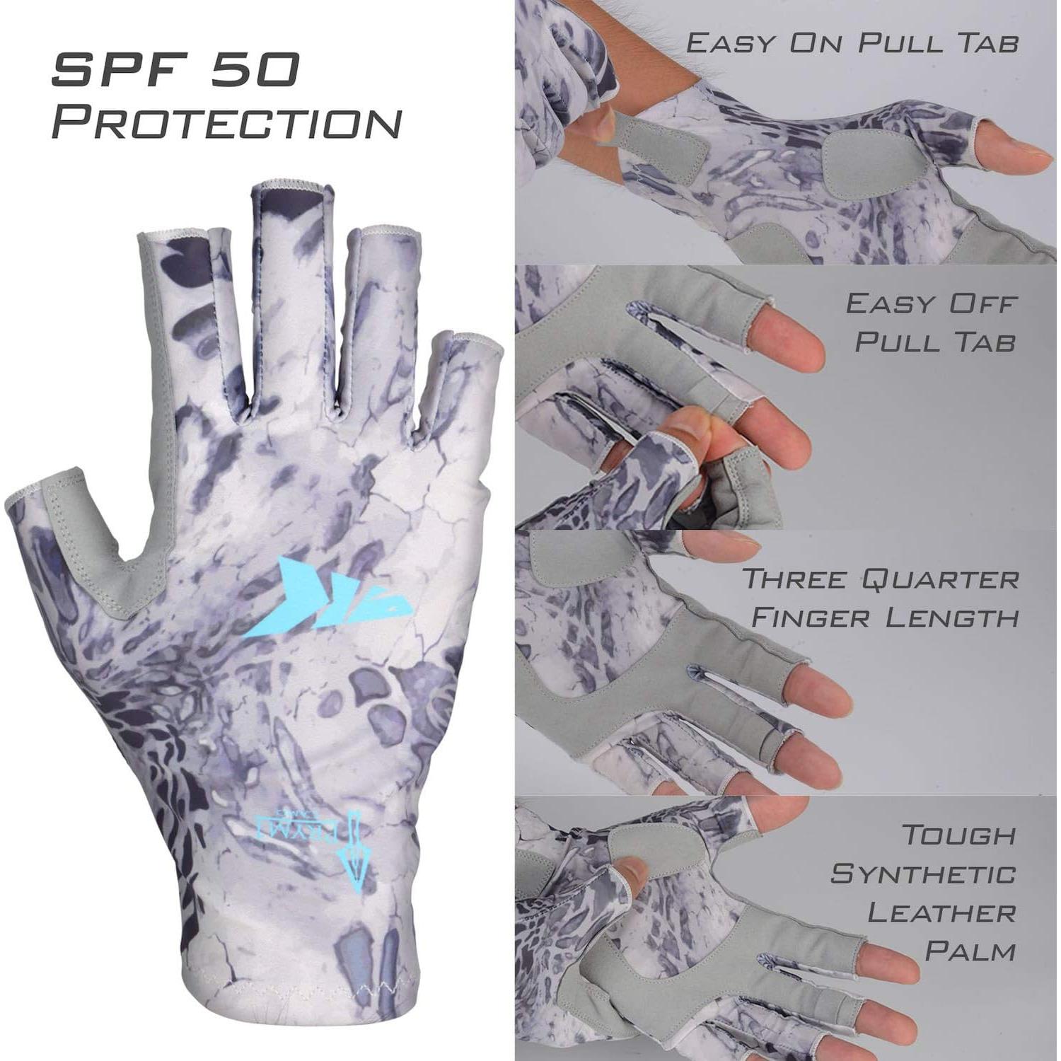 Guantes KastKing Sol Armis UPF50+ Protección Solar
