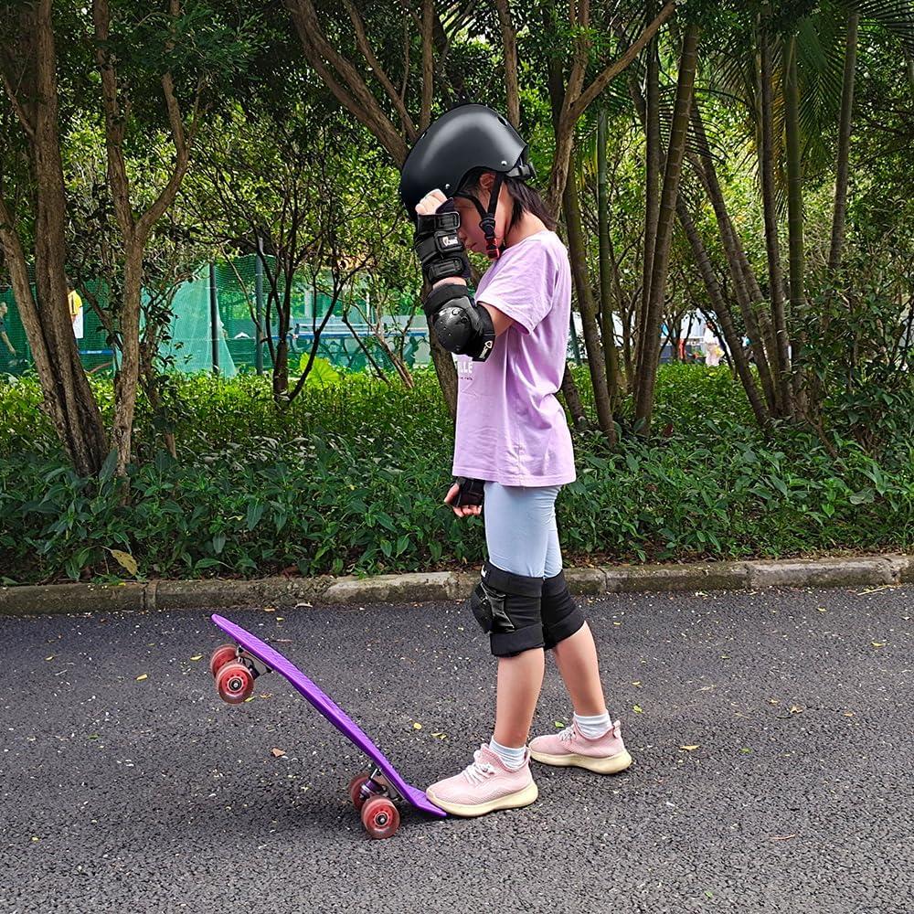JBM Rodilleras y Muñequera para Patinaje y Scooter - Mediano