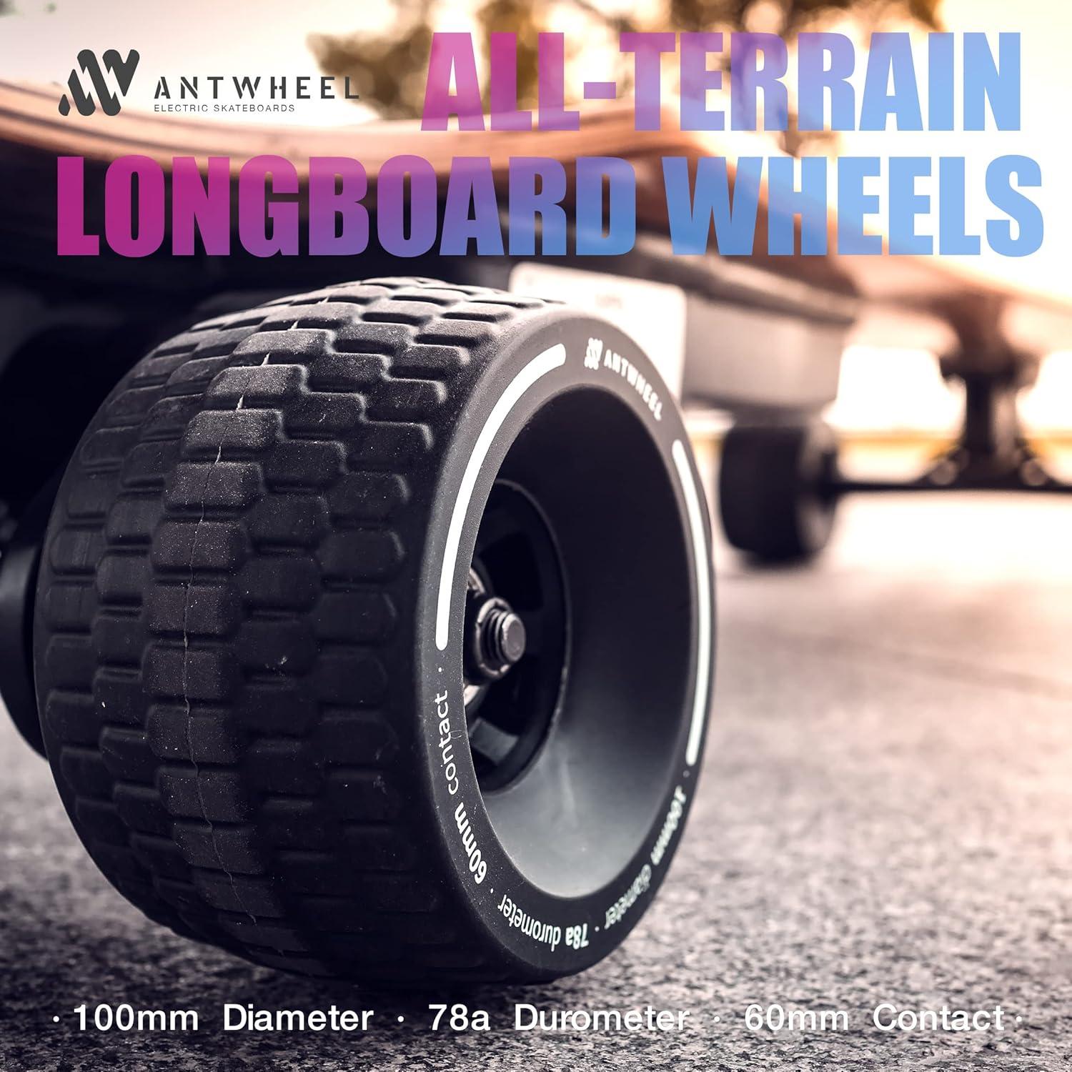 Ruedas Todo Terreno ANTWHEEL 100mm Uretano 78A Alta Rebote