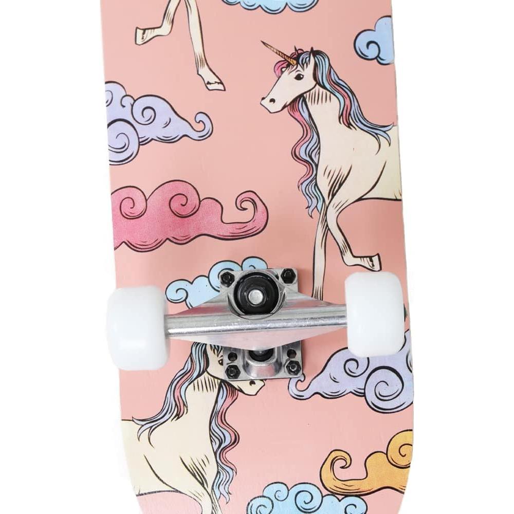 Patineta Completa ANNEE 79cm x 20cm para Principiantes Unicornio
