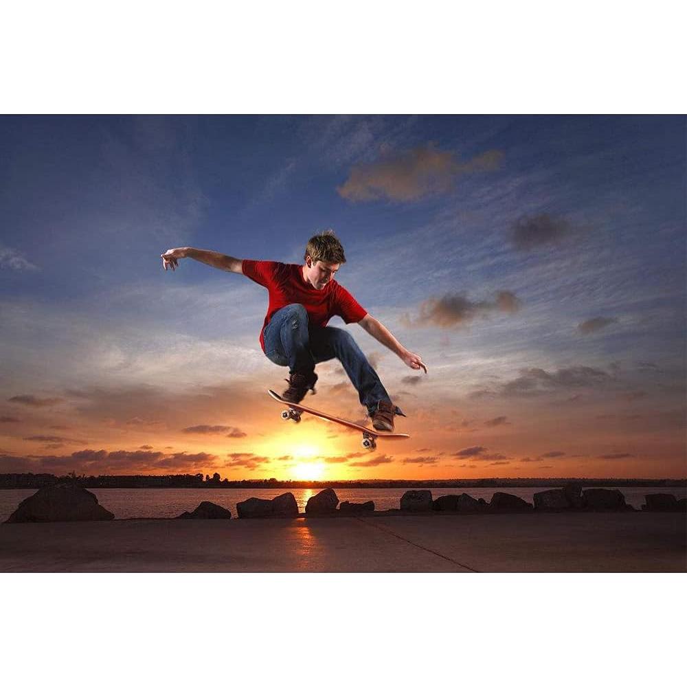 Patineta Completa ANNEE 79cm x 20cm para Principiantes Unicornio