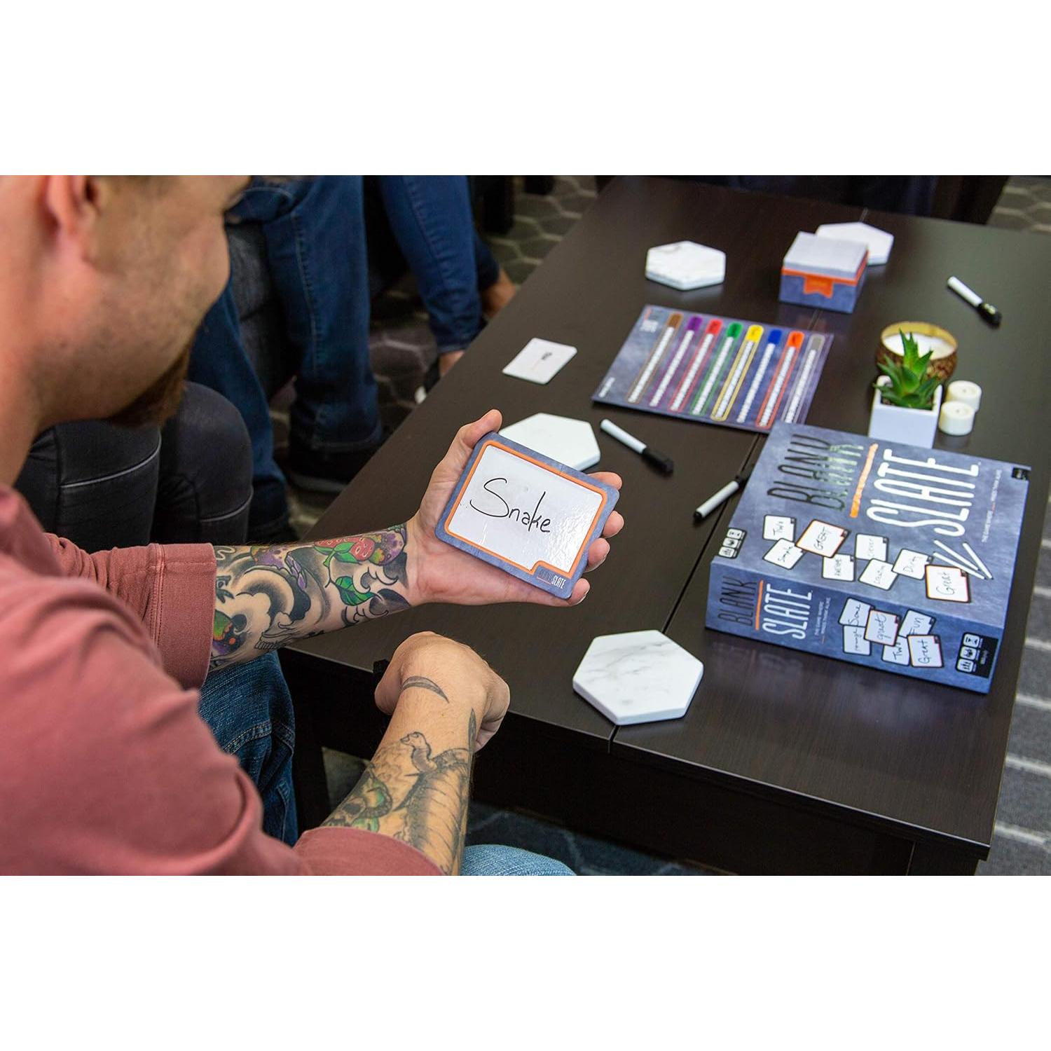 Juego de Mesa Blank Slate USAopoly - Palabras para 3-8 Jugadores