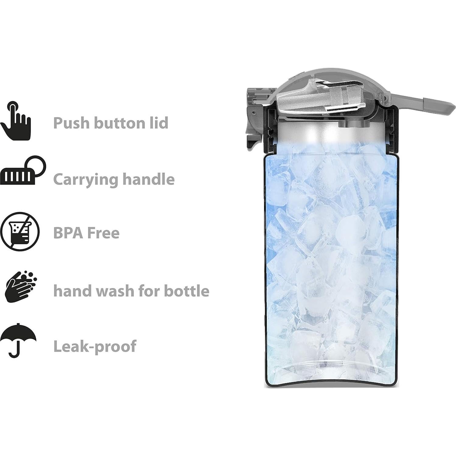 Botella de Agua Infantil Zak Designs 15.5 oz Paw Patrol