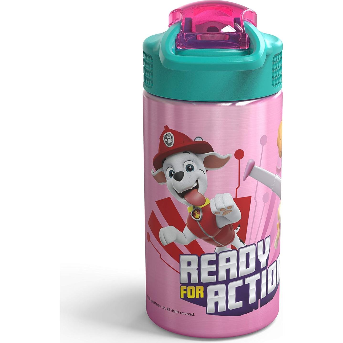 Botella de Agua Infantil Zak Designs 15.5 oz Paw Patrol